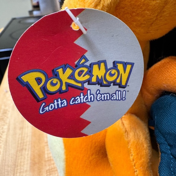 Pokémon Charizard Plush 12” Play By Play 1999 Nintendo Vintage NWT - Picture 5 of 6